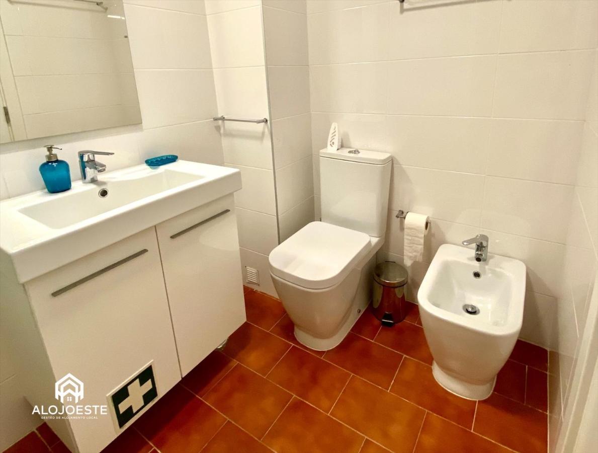 Agua A Vista - Apto Com 2 Quartos E Piscina Ericeira Kültér fotó
