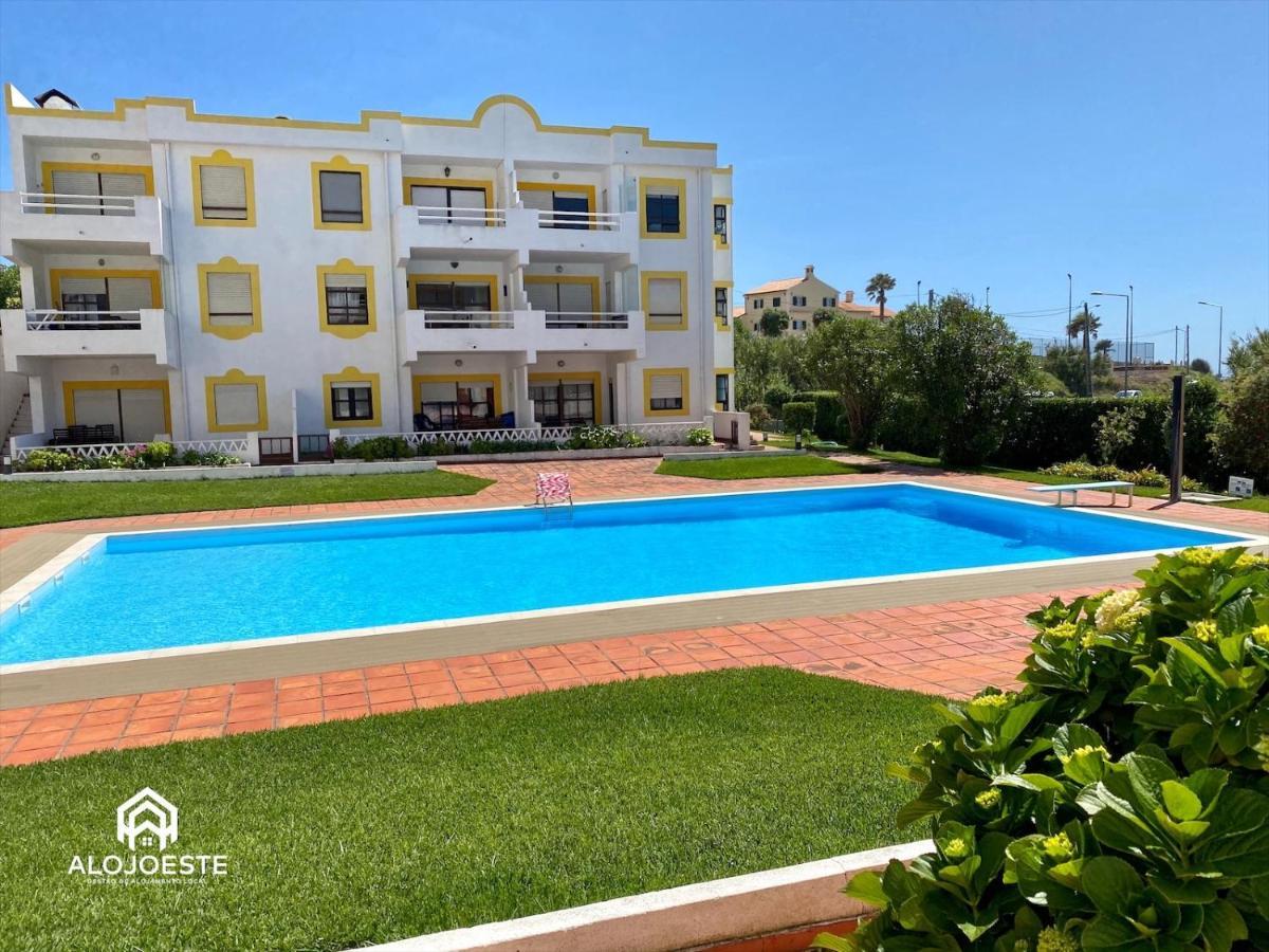 Agua A Vista - Apto Com 2 Quartos E Piscina Ericeira Kültér fotó